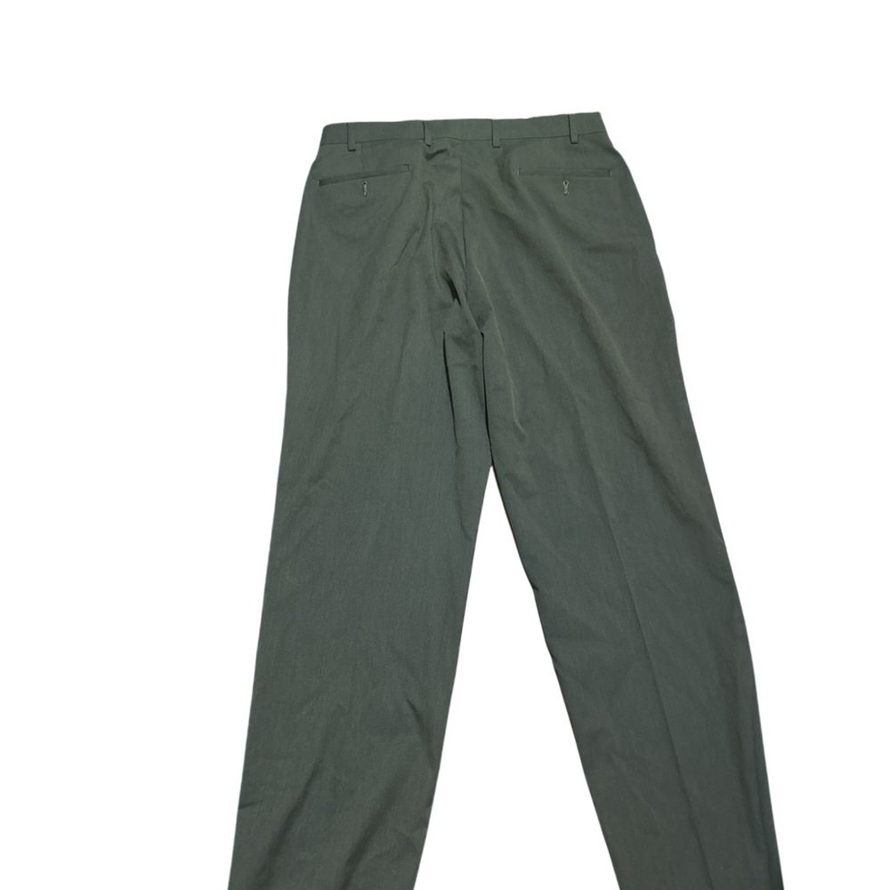 Ralph Lauren Men’s Dress Pants 36x32 Gray Brown Wrinkle Resistant trousers - Picture 8 of 9